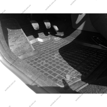 Коврики в салон Renault Dokker (2012-…) Резиновые Avto-Gumm. Фото 2
