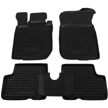 Коврики в салон Renault Duster (2010-2015) 2WD Резиновые (Avto-Gumm)