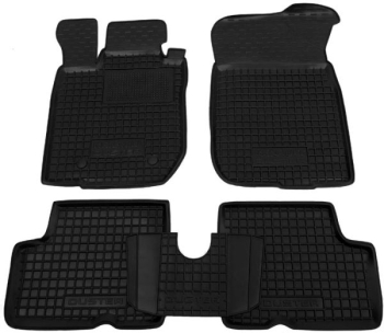 Коврики в салон Renault Duster (2010-2015) 2WD Резиновые (Avto-Gumm). Фото 2