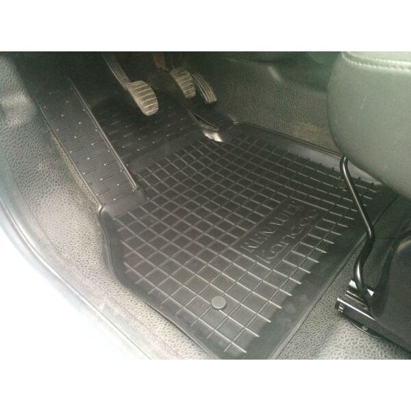 Коврики в салон Renault Kangoo II (2008-2020) Резиновые (Avto-Gumm). Фото 2