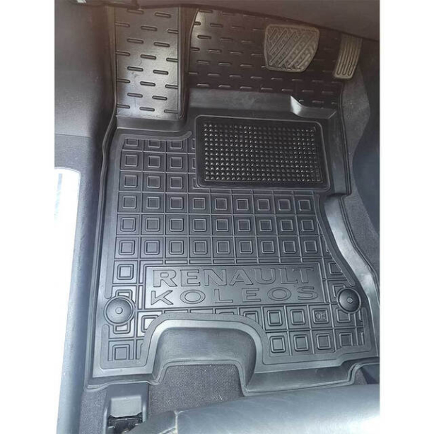 Коврики в салон Renault Koleos 2008- Резиновые (Avto-Gumm). Фото 2