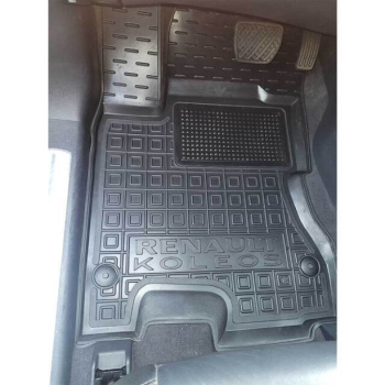 Коврики в салон Renault Koleos 2008- Резиновые (Avto-Gumm). Фото 2