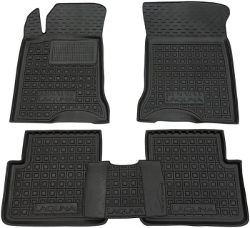 Коврики в салон Renault Laguna II (G) 2001-2007 Резиновые Avto-Gumm. Фото 14