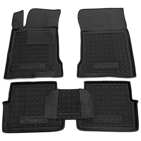 Коврики в салон Renault Laguna III (T) 2007-2015 Резиновые Avto-Gumm