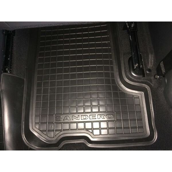 Коврики в салон Renault Sandero II (2012-2020) Резиновые Avto-Gumm. Фото 8