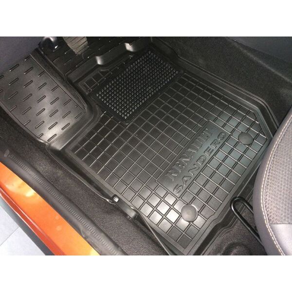 Коврики в салон Renault Sandero II (2012-2020) Резиновые Avto-Gumm. Фото 3