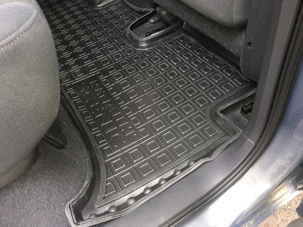 Коврики в салон Renault Scenic II (2003-2009) Резиновые Avto-Gumm. Фото 14