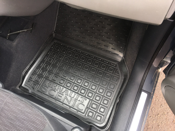 Коврики в салон Renault Scenic II (2003-2009) Резиновые Avto-Gumm. Фото 12
