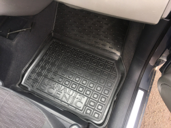 Коврики в салон Renault Scenic II (2003-2009) Резиновые Avto-Gumm. Фото 12