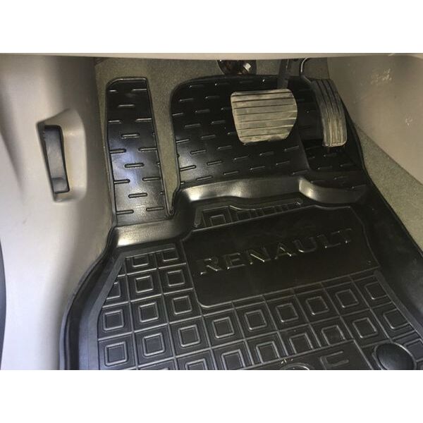Коврики в салон Renault ZOE (2012-2018) Резиновые Avto-Gumm. Фото 3