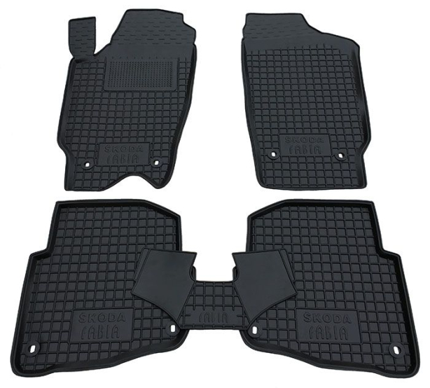 Коврики в салон Skoda Fabia I 6Y 1999–2007 Avto-Gumm. Фото 11