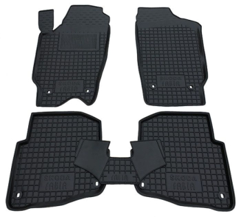 Коврики в салон Skoda Fabia I 6Y 1999–2007 Avto-Gumm. Фото 11