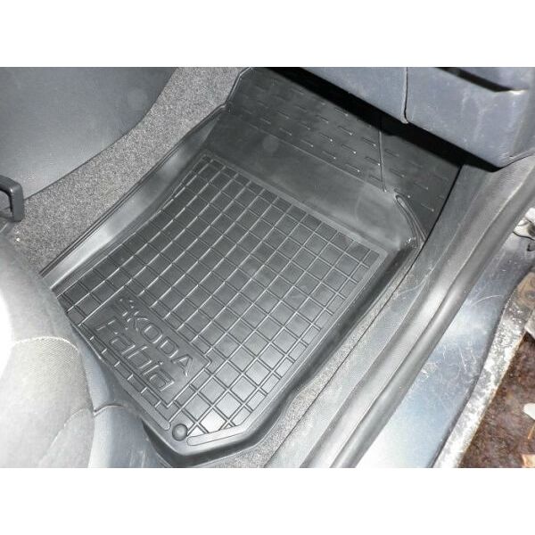 Коврики в салон Skoda Fabia II 5J 2007-2014 Резиновые Avto-Gumm. Фото 8