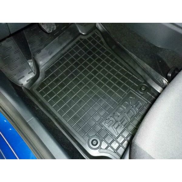 Коврики в салон Skoda Fabia III (2014-...) Резиновые Avto-Gumm. Фото 2