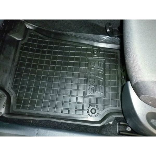 Коврики в салон Skoda Fabia III (2014-...) Резиновые Avto-Gumm. Фото 4