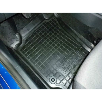 Коврики в салон Skoda Fabia III (2014-...) Резиновые Avto-Gumm. Фото 2