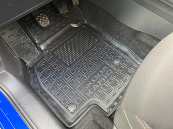 Коврики в салон Skoda Kamiq (2019-...) Резиновые Avto-Gumm. Фото 6