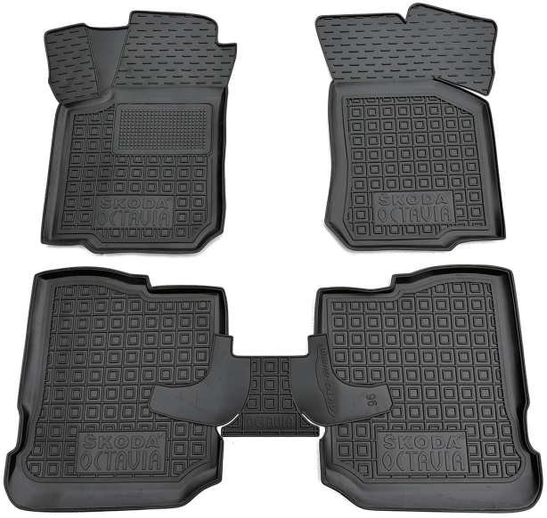 Коврики в салон Skoda Octavia I 1996-2004 Резиновые Avto-Gumm. Фото 14