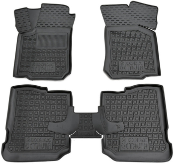Коврики в салон Skoda Octavia I 1996-2004 Резиновые Avto-Gumm