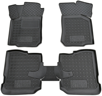 Коврики в салон Skoda Octavia I 1996-2004 Резиновые Avto-Gumm. Фото 14