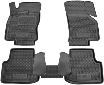 Коврики в салон Skoda Octavia III (A7) (2013-2020) Avto-Gumm. Фото 11