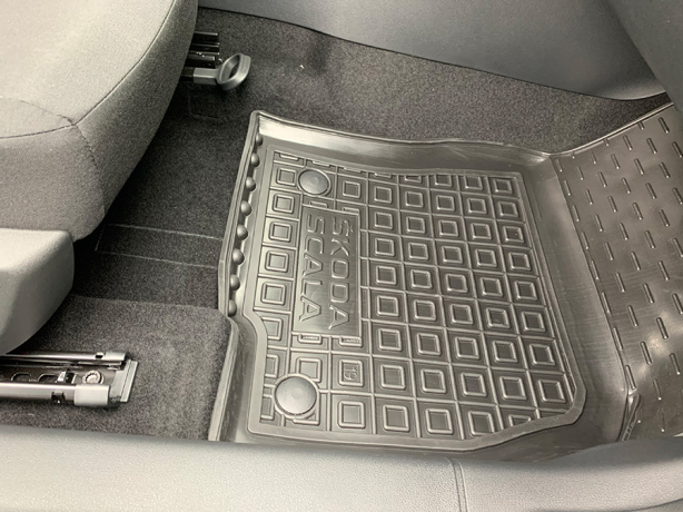 Коврики в салон Skoda Scala (2019-...) Резиновые Avto-Gumm. Фото 17