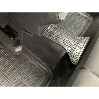 Коврики в салон Skoda Scala (2019-...) Резиновые Avto-Gumm. Фото 6