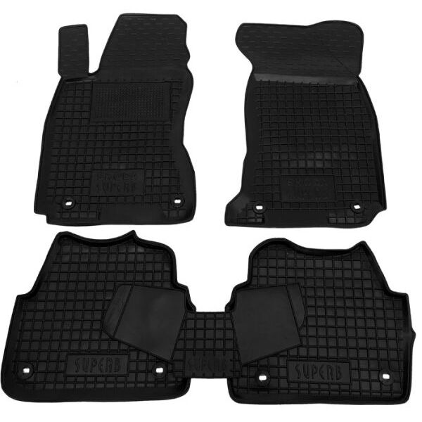 Коврики в салон Skoda Superb I (3U) (2001-2008) Avto-Gumm