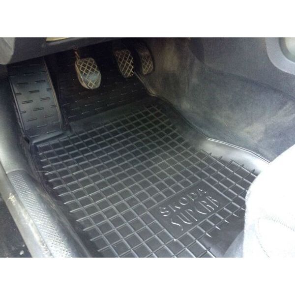 Коврики в салон Skoda Superb I (3U) (2001-2008) Avto-Gumm. Фото 2