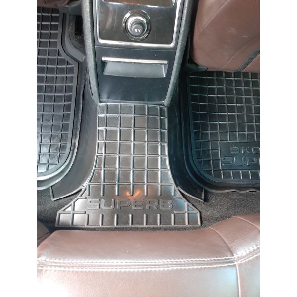 Коврики в салон Skoda Superb II (3T) (2008-2015) Avto-Gumm. Фото 4