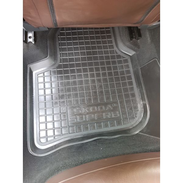 Коврики в салон Skoda Superb II (3T) (2008-2015) Avto-Gumm. Фото 3