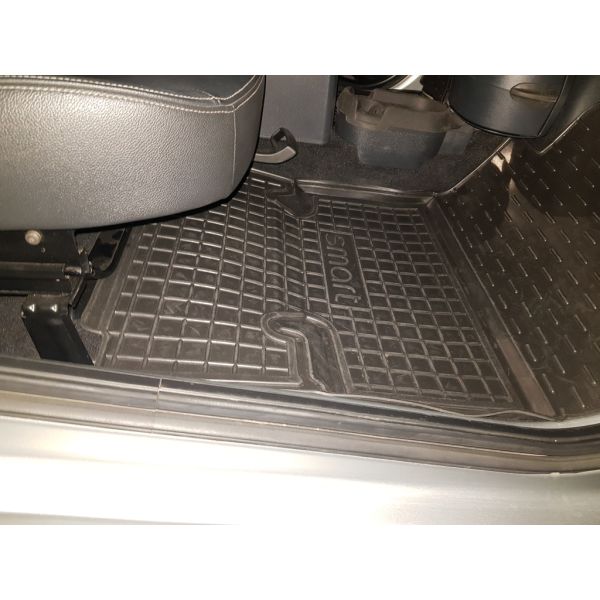 Коврики в салон Smart Fortwo II 451 2007-2014 Резиновые Avto-Gumm. Фото 4
