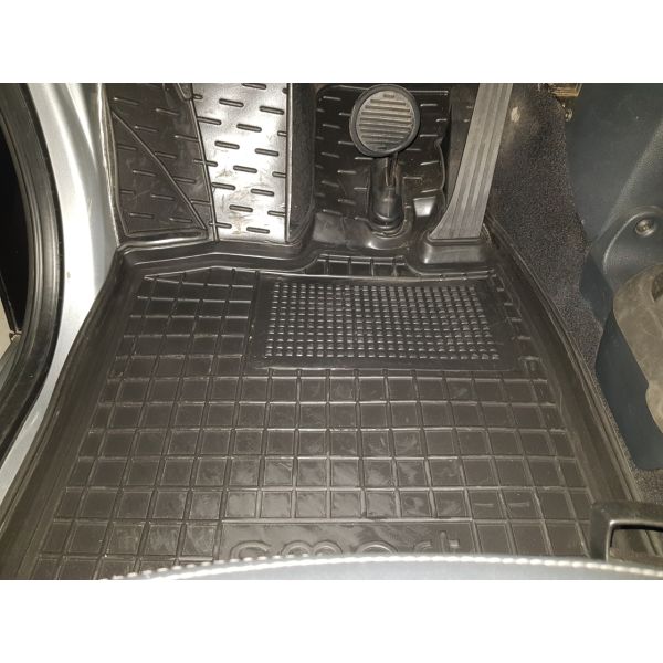 Коврики в салон Smart Fortwo II 451 2007-2014 Резиновые Avto-Gumm. Фото 3