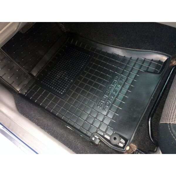 Коврики в салон Subaru Forester (SG) 2002-2008 Резиновые Avto-Gumm. Фото 2
