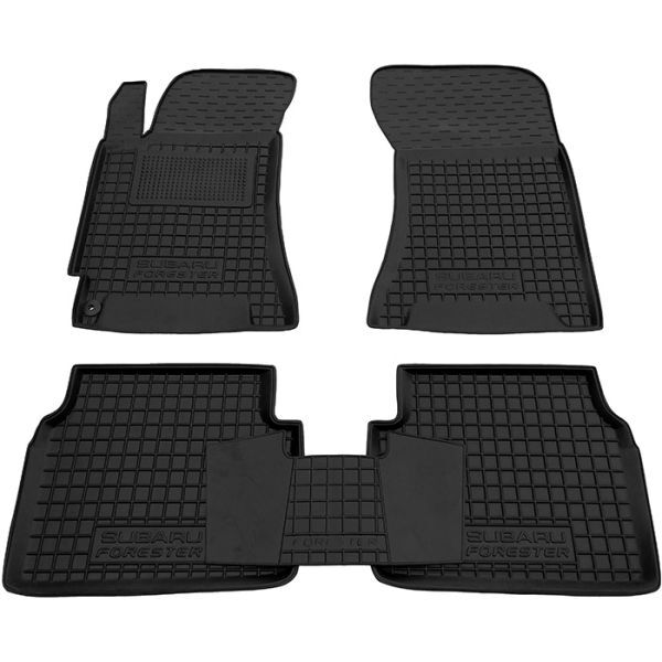 Коврики в салон Subaru Forester (SG) 2002-2008 Резиновые Avto-Gumm
