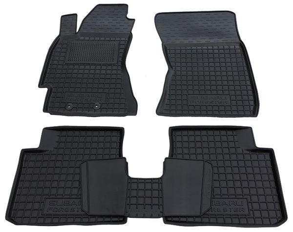Коврики в салон Subaru Forester (SH) (2008-2012) Резиновые Avto-Gumm. Фото 2