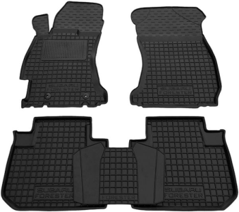 Коврики в салон Subaru Forester (SJ) (2012-2018) Резиновые Avto-Gumm. Фото 10