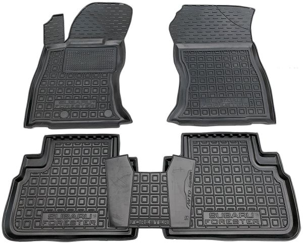 Коврики в салон Subaru Forester (SK) (2018-...) Резиновые Avto-Gumm. Фото 13