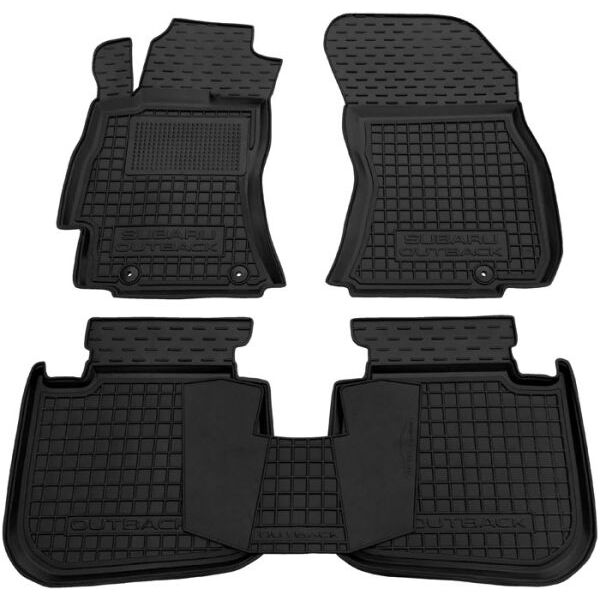 Коврики в салон Subaru Outback V (BS) (2014-...) Резиновые Avto-Gumm