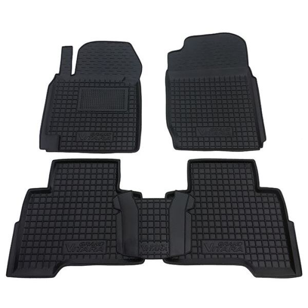 Коврики в салон Suzuki Grand Vitara (JT) 2005-2017 Резиновые Avto-Gumm