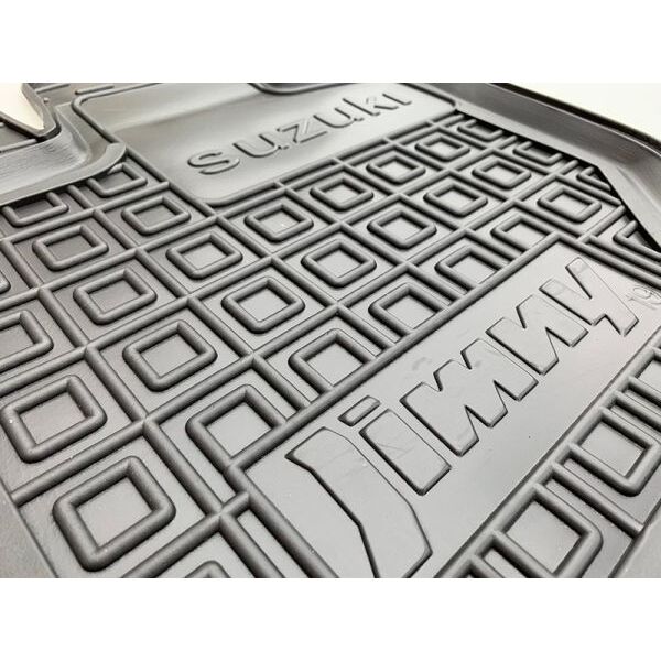 Коврики в салон Suzuki Jimny (JB74) 2018-... Резиновые Avto-Gumm. Фото 2