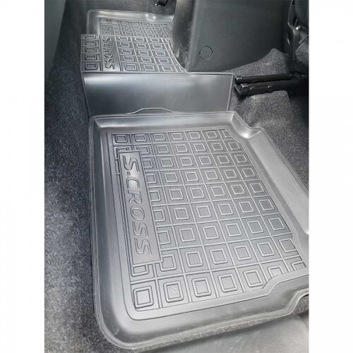 Коврики в салон SUZUKI SX4 III S-CROSS (2021-...) Резиновые (Avto-Gumm). Фото 7