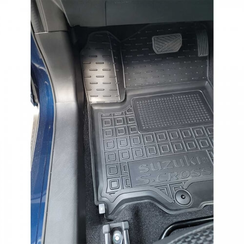Коврики в салон SUZUKI SX4 III S-CROSS (2021-...) Резиновые (Avto-Gumm). Фото 2