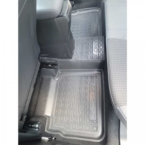Коврики в салон SUZUKI SX4 III S-CROSS (2021-...) Резиновые (Avto-Gumm). Фото 4