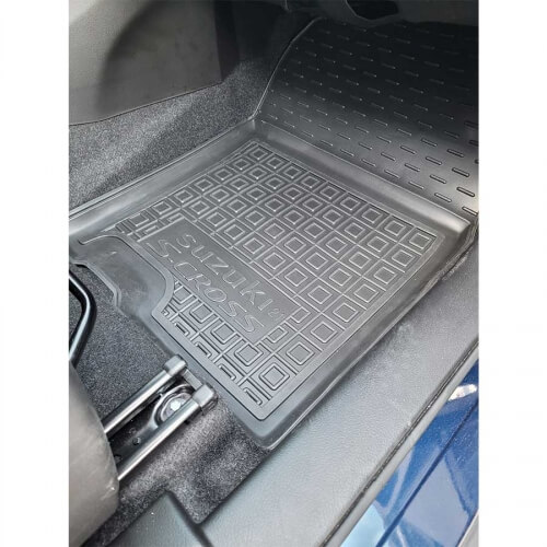 Коврики в салон SUZUKI SX4 III S-CROSS (2021-...) Резиновые (Avto-Gumm). Фото 9