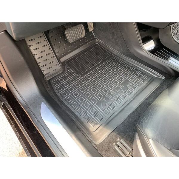 Коврики в салон Tesla Model S (2012-...) Резиновые Avto-Gumm. Фото 2