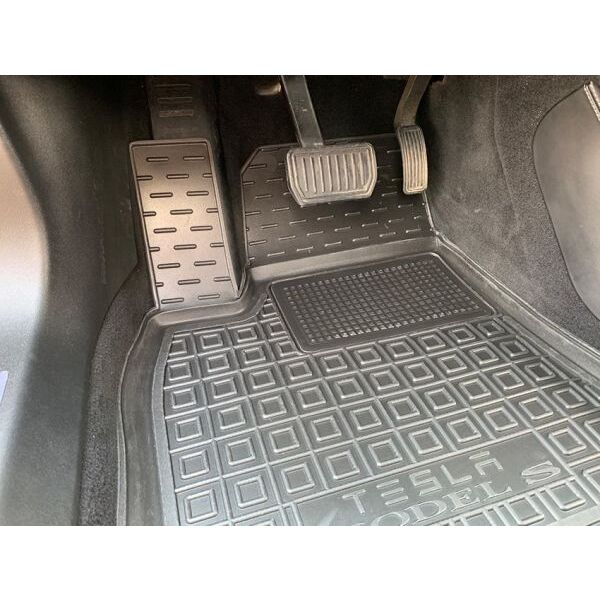 Коврики в салон Tesla Model S (2012-...) Резиновые Avto-Gumm. Фото 3