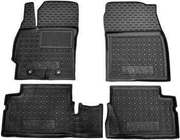 Коврики в салон Toyota Auris E150 2007-2012 Резиновые Avto-Gumm. Фото 7