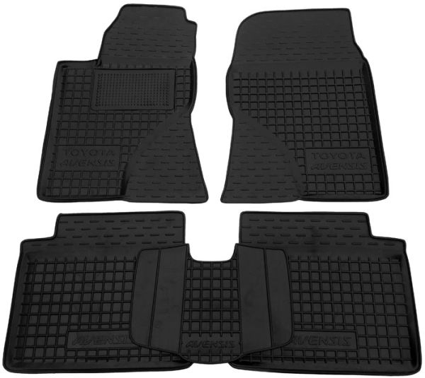 Коврики в салон Toyota Avensis T25 2003-2009 Резиновые Avto-Gumm. Фото 2