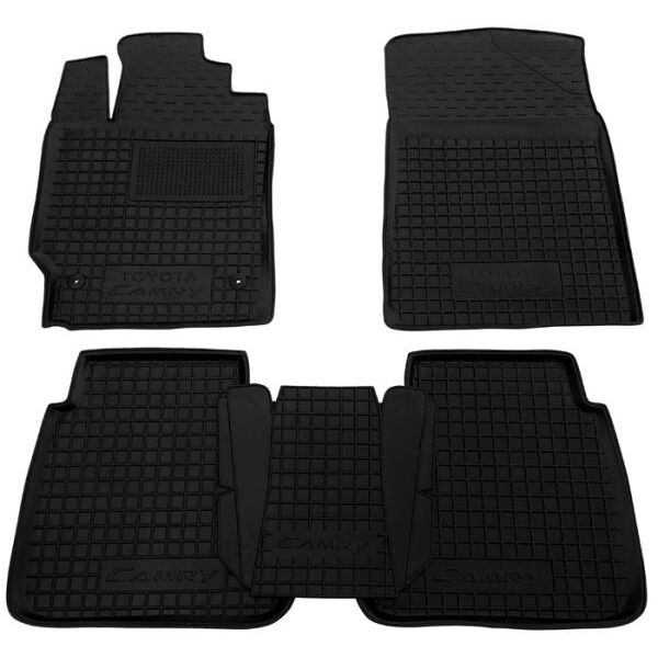 Коврики в салон Toyota Camry (XV40) 2006-2011 Резиновые Avto-Gumm